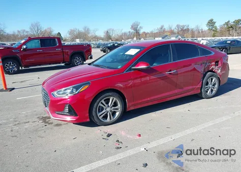 2018 Hyundai Sonata Sel из США, поврежденный, VIN 5NPE34AF6JH642217